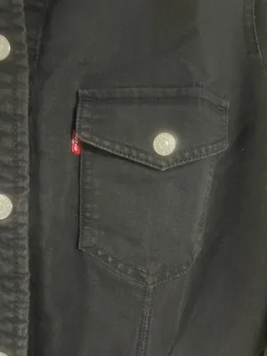 Levi’s Black Denim Dress thumbnail 2