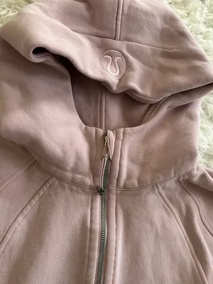 Lululemon Scuba Oversized Half-Zip Hoodie in Pink Peony thumbnail 10