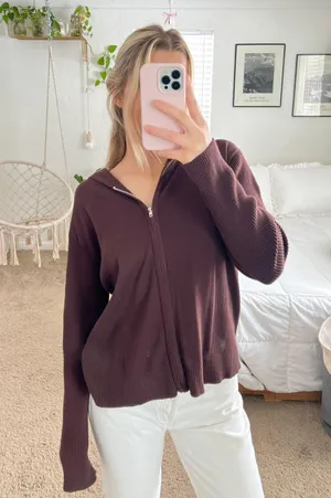Brandy Melville Zip Up thumbnail 1