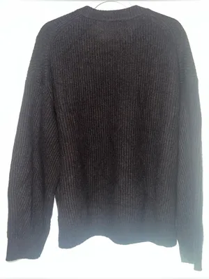 Everlane the Cocoon Crew in Wool Cashmere size XL Americano Brown thumbnail 7