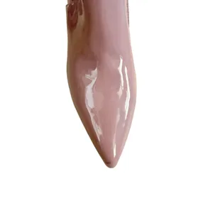 Steve Madden Viktory Mauve Pink Patent Over The Knee Stiletto Boots Size 9.5M thumbnail 10