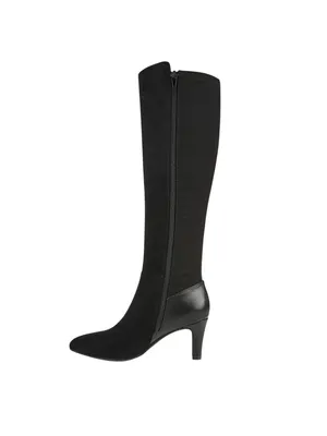 NWT Lifestride Womens Gracie High Heeled Tall Boots G6347M1 Black 8W thumbnail 7