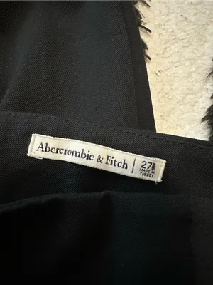 Abercrombie and Fitch Forme Bootcut Pant black size 27R thumbnail 2