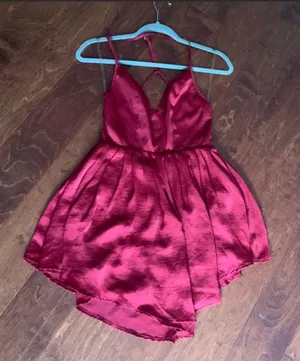 NBD Red Mini Dress thumbnail 1