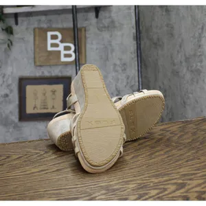 Lifestride Womens Miami Wedge Sandal J3855S1 Platino Gold 9W thumbnail 5