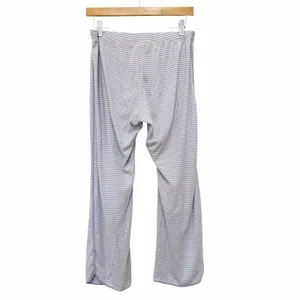 Lake Purple White Striped 100% Pima Cotton Pajama Pants Sz S thumbnail 4