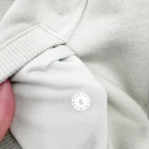 Lululemon Womens Cotton‎ Sea Breeze Cool & Collected Zip Hoodie Jacket Size 6 thumbnail 4