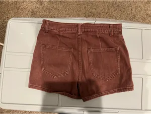 SheIn Brown shorts thumbnail 2