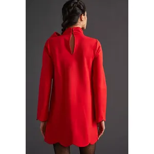 Maeve Neck‎ Tie Shift Mini Dress size large thumbnail 3