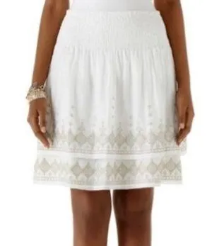 XS White Lace Skirt‎ by White House Black Market Boho thumbnail 1