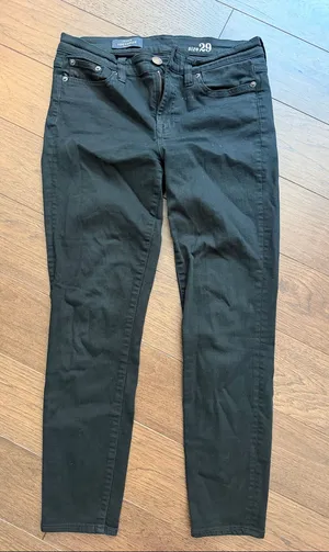 J. Crew Black Toothpick Jeans Size 29 - C1-147 thumbnail 1