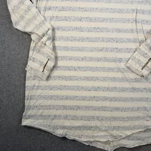 We The Free Free People Women's Small Long Sleeve Striped Tunic Top Thumbhole thumbnail 3