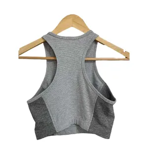 Outdoor Voices Athena Crop Top Gray Heathered Size XS Grey‎ Summer athletic thumbnail 4