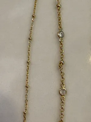Kendra Scott Gold Necklace Multi-Strand Elisa thumbnail 2