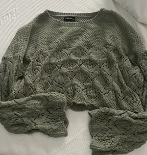 Green Knit Sweater  thumbnail 1