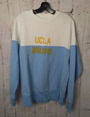 Hillflint UCLA Bruins White Blue Pullover Sweater Sweatshirt Size XL thumbnail 1