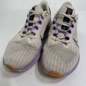 Nike Air Winflo Shoes Womens 9 Beige Purple Mesh Running Sneakers DD8686-103 thumbnail 7
