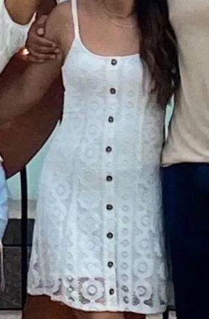 Aeropostale // off white lace dress thumbnail 1