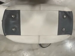 Coach Bag Shoulder Leather White Vintage thumbnail 3