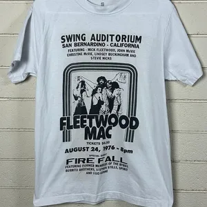 Fleetwood Mac White Band Concert Tee size S thumbnail 5