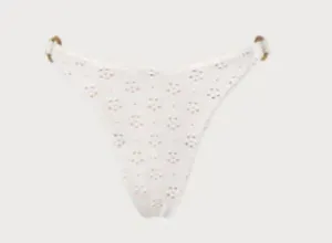BERLOOK Ruched Floral Cutout Bikini Top AND O-Ring High Cut Bikini Bottom 08 thumbnail 9