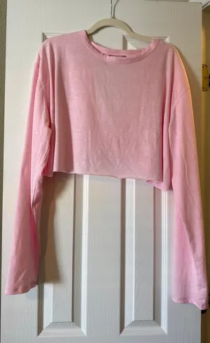 Amazon Workout Long Sleeve Crop thumbnail 1