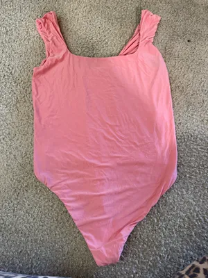 Aerie Pink Bodysuit thumbnail 1