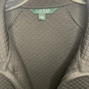 Ralph Lauren Black Quilted Bomber Jacket thumbnail 3