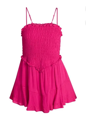 No Boundaries Pink Romper thumbnail 1