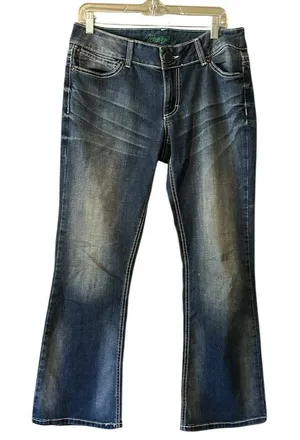 Wrangler‎ Jeans Women's 9/10x30 Denim Western-Core Outdoor Preppy Cowgirl Modern thumbnail 1