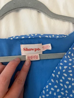 Showpo Blue and White Mini Dress thumbnail 3