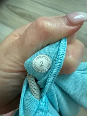 Lululemon Energy Bra *Medium Support, B–D Cups - Cyan Blue thumbnail 6