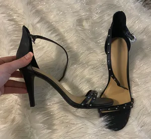 A New Day Black Stud Heels thumbnail 1