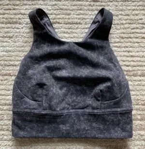 Lululemon Wunder Train Longline Bra C/D Lavender Size 4 thumbnail 1