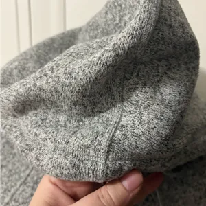 The North Face Heathered Gray Zip-Up Jacket thumbnail 3