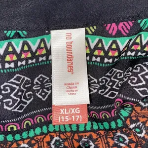 No boundaries sleeveless top floral size XLarge thumbnail 5