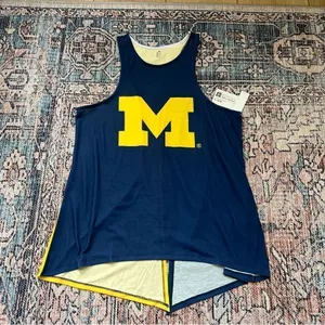 FOCO USA Michigan Wolverines Womens Tie-Breaker Sleeveless Top NWT Size Medium thumbnail 9