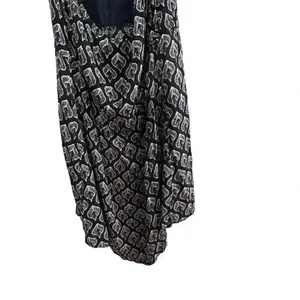 Roxy Women's Sleeveless Maxi Dress‎ Navy/White Pattern Size S Casual thumbnail 7
