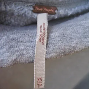 Free People So Plush Side Tie Sweatshirt Top Dress thumbnail 9