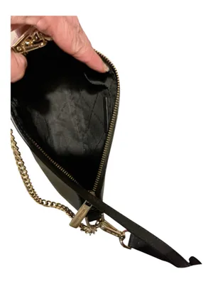 Michael Kors Jet Set 3-in-1 Saffiano Leather Crossbody Shoulder Bag - Black thumbnail 5
