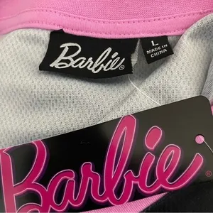 NWT Iconic Barbie Jersey Size Large Black thumbnail 6
