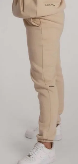 Meshki Unisex Joggers in Cream Size Small thumbnail 1