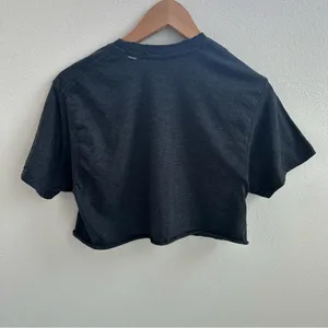 Johnny Cash Rock Cropped Tee White Size M thumbnail 7