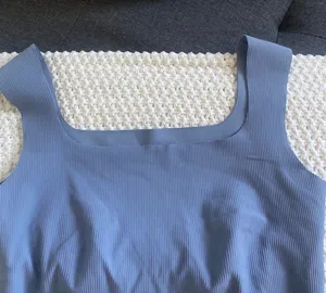 Seamless Workout Tank Blue Size L thumbnail 2
