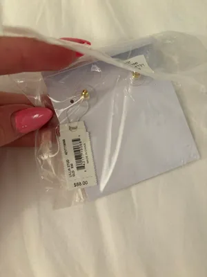 Kendra Scott Lillia Pink Butterfly Stud thumbnail 4