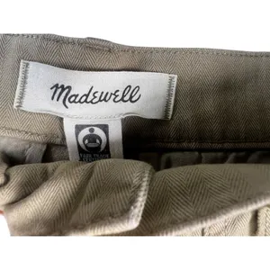 Madewell 90s Straight Cargo Pants Womens 26 Khaki Tan Utility NN411 GR5676 thumbnail 4