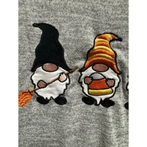 My Danielle Women's Size Large‎ Halloween Gnome 3/4 Sleeve Long Tee thumbnail 5