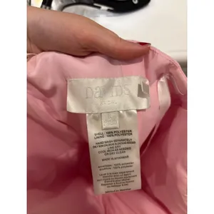 Davids Bridal Pink Strapless Chiffon Sweetheart Maxi Dress‎ Gown Size 6 F15612 thumbnail 2