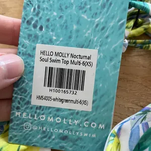 Hello Molly - Nocturnal Soul Swim Bikini Top and Bottoms in Yellow Multi thumbnail 3