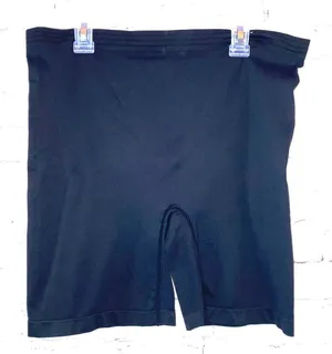 🎓 Black Shapewear Shorts‎ Size 1X thumbnail 1